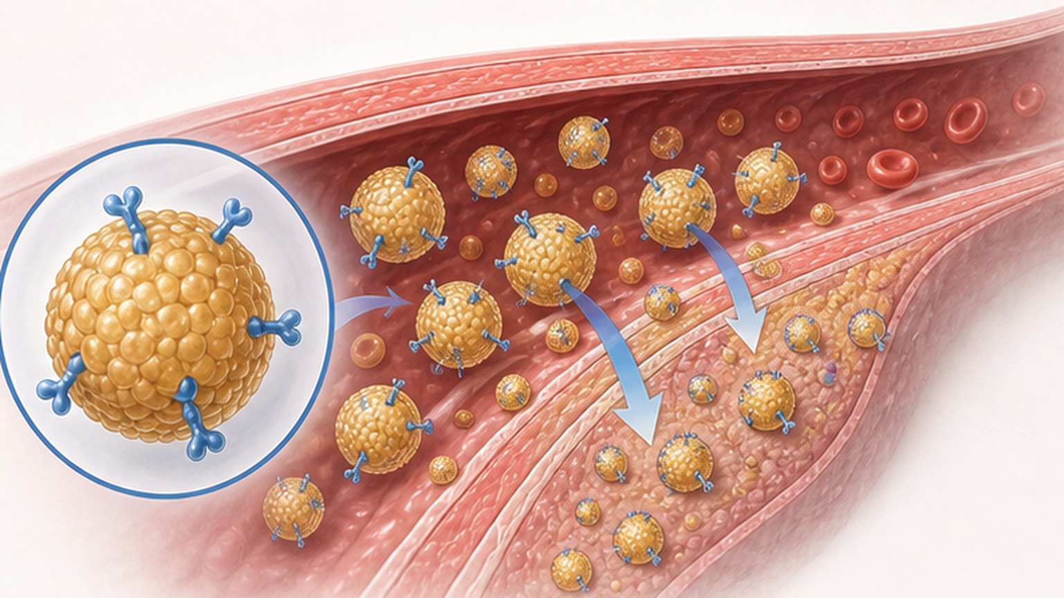 ApoB (Apolipoprotein B) — 나쁜 콜레스테롤 입자 수 설명 이미지