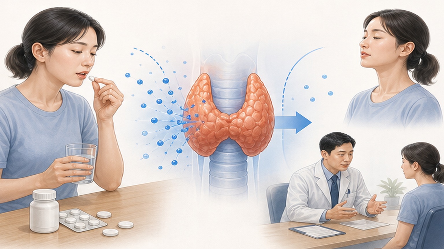 1차 치료 — 항갑상선제 (ATD) 설명 이미지