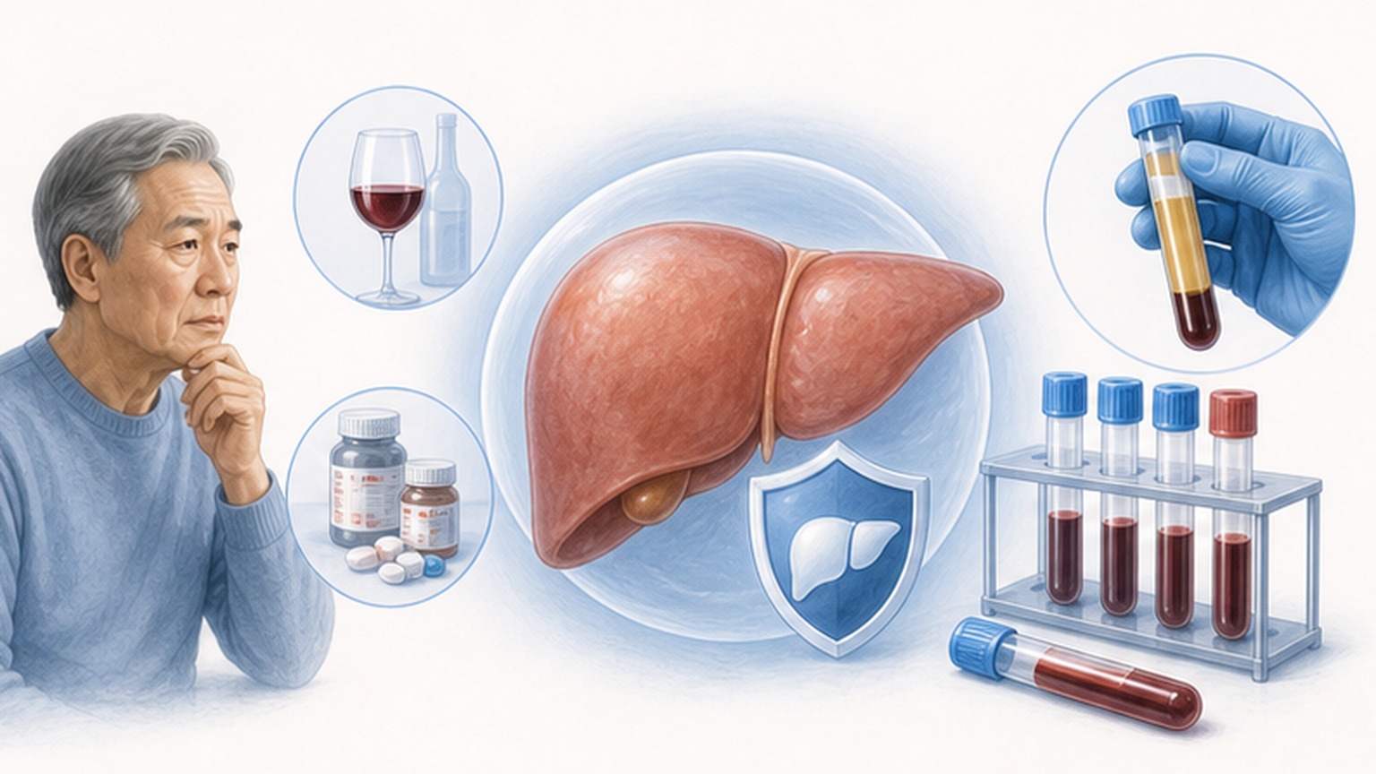 간독성 (Hepatotoxicity) 위험이 높은 분들 설명 이미지